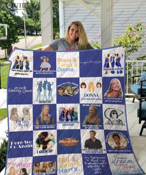 Mamma Mia Movie Blanket For Fans with Classic Movie Theme