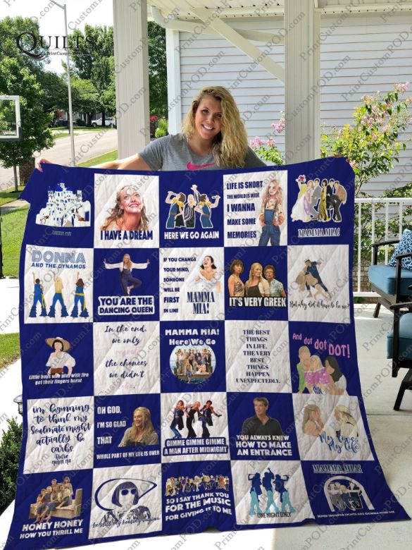 Mamma Mia! Musical Combined Quilt Bedding Set for Fans