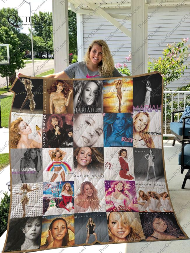Mariah Carey Fans Collection Quilt Blanket with Unique and Comfortable Material
