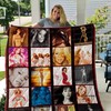 Mariah Carey Music Collection Quilt Blanket - For Fans of the Pop Icon