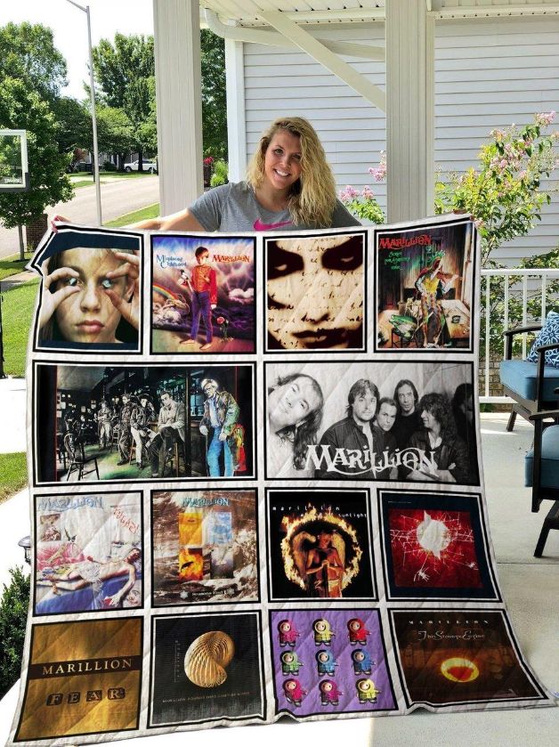 Marillion Quilt Blanket - A Must-Have for Music Fans