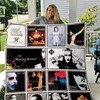 Marilyn Manson Quilt Blanket - Marilyn Manson Musician Vintage Quilt Bedding Set