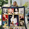 Marilyn Monroe Vintage Quilt Blanket - Marilyn Monroe Vintage Portrait Quilt Bedding Set