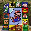 Mario Video Game-Inspired Quilt Bedding Set Th0607 for Gamers