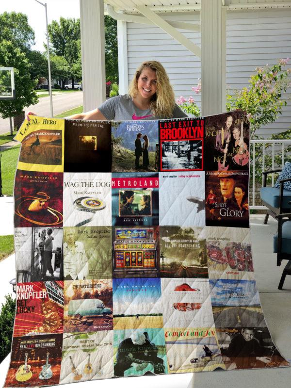 Mark Knopfler Quilt Bedding Set with Name
