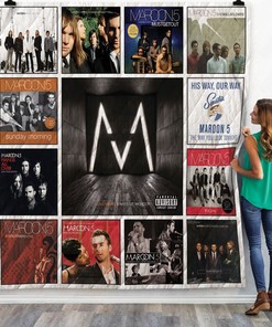 Maroon 5 Sunday Morning Quilt Bedding Set - Ideal for Pop Music Fans