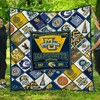 Marquette Golden Eagles Ncaa Quilt Bedding Set for Teens