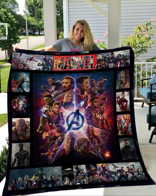 Marvel Avengers Quilt Blanket V1 for Marvel Fans