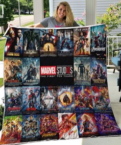 Marvel Movies Quilt Bedding Set for Fans