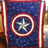 Marvel fans, add this Captain America quilt blanket to your collection