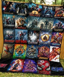 Marvelous Avengers Series Lu88 Quilt Blanket Set