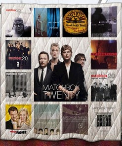 Matchbox Twenty Collection Quilt Bedding Set for Music Fans