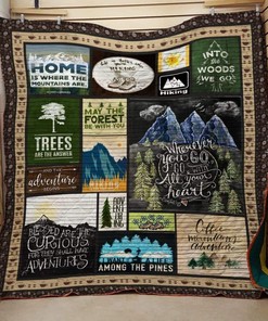 May the Forest be with You Hiking Quilt Bedding Set - Ideal for Hikers