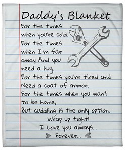 Mechanic Dad Birthday Gift Quilt Bedding Set, Great for Fathers Day