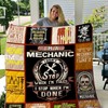 Mechanic Quilt Blanket - Perfect for Auto Enthusiasts
