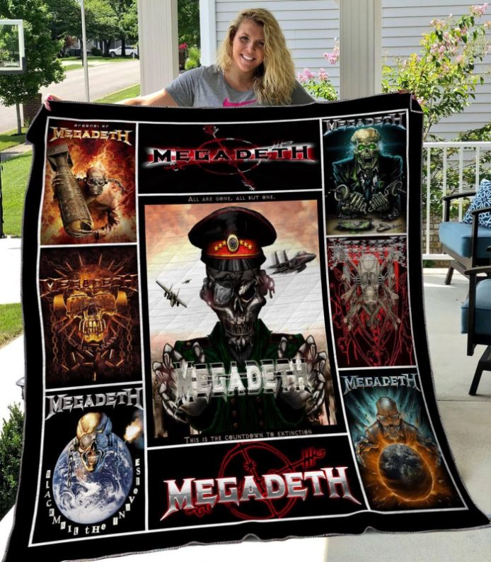 Megadeth Inspired Quilt Bedding Set - Perfect for Fans of the Band