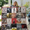 Melissa Etheridge Collected Album Covers Quilt Bedding Set for Music Fans