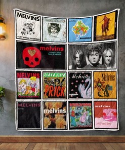 Melvins Prick Albums Quilt Blanket - Stay Cozy With Melvins' Prick Albums Quilt Blanket
