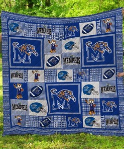 Memphis Tigers-Themed Quilt Blanket To Show Team Spirit