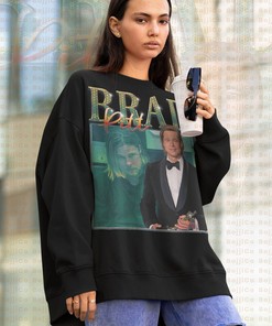 Men's Brad Pitt Movie Shirt - Retro 90s Sweatshirt for Movie Fans Gifts