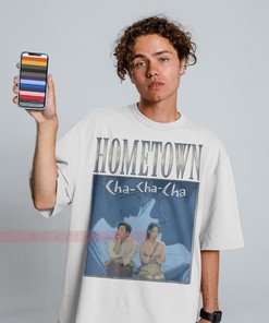 Men's Hometown CHACHACHA Shirt | Kim Seon-ho, Hong Du-sik, Shin Min-a, Yoon Hye-Jin | Classic Movie T-shirts