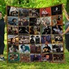 Merle Haggard Collected Quilt Blanket Bed Set for Fans