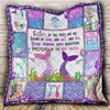 Mermaid and Siren Best Friends Quilt Blanket for Ocean Lovers