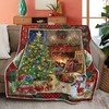 Merry Christmas Quilt Bedding Set, Christmas Morning Dog and Cat Bed Set Twin