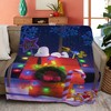 Merry Christmas Snoopy Peanuts Gift Quilt Blanket - Soft and Snuggly