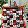 Merry Christmas Theme Dear Santa Define Good Great Quilt Blanket Vintage Quilt Bedding Set