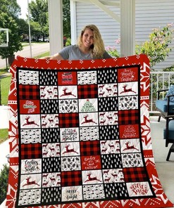 Merry Christmas Theme Dear Santa Define Good Great Quilt Blanket Vintage Quilt Bedding Set