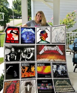Metal Band Metal Music Quilt Blanket - Headbang in Style with this Metal Band Quilt Bedding Set