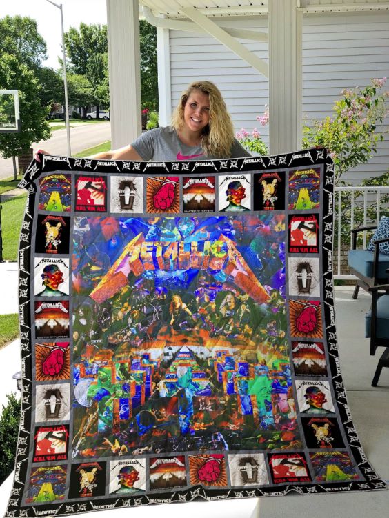 Metal Rock Band All-Season Quilt Blanket - Big and Beautiful for Fans