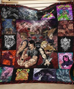 Metalocalypse Collage Quilt for Fans of the Cartoon Series