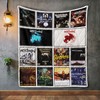 Method Man Album Covers Quilt Bedding Set for Hip Hop Fans