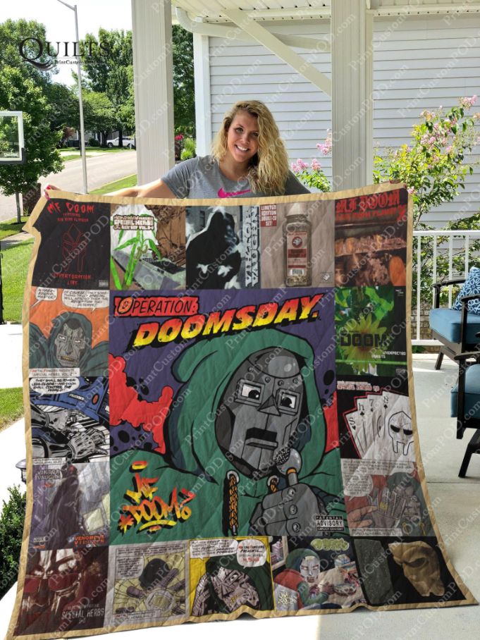 Mf Doom Fans Ver 17 Quilt Bedding Set