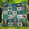 Miami Dolphins Quilt Blanket - The Perfect Bedding for Sports Fans