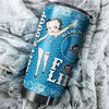 Miami Marlins Betty Boop MLB Tumbler with Distinct Charm