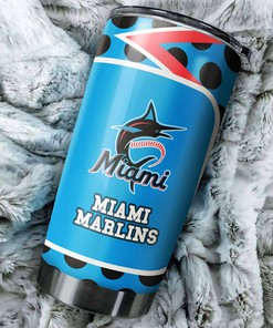 Miami Marlins MLB Tumbler - Fanatics-inspired Tumbler for Baseball Fans