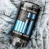 Miami Marlins MLB Tumbler - One Nation Under God Design for Baseball Fans