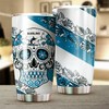 Miami Marlins Skull MLB Tumbler with a Bold Twist