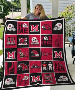 Miami (OH) Redhawks NCAA Quilt Bedding Set Perfect for Any Room