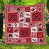 Miami Redhawks Ncaa Quilt Bedding Set for Teens