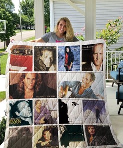 Michael Bolton Albums Quilt Bedding Set 02