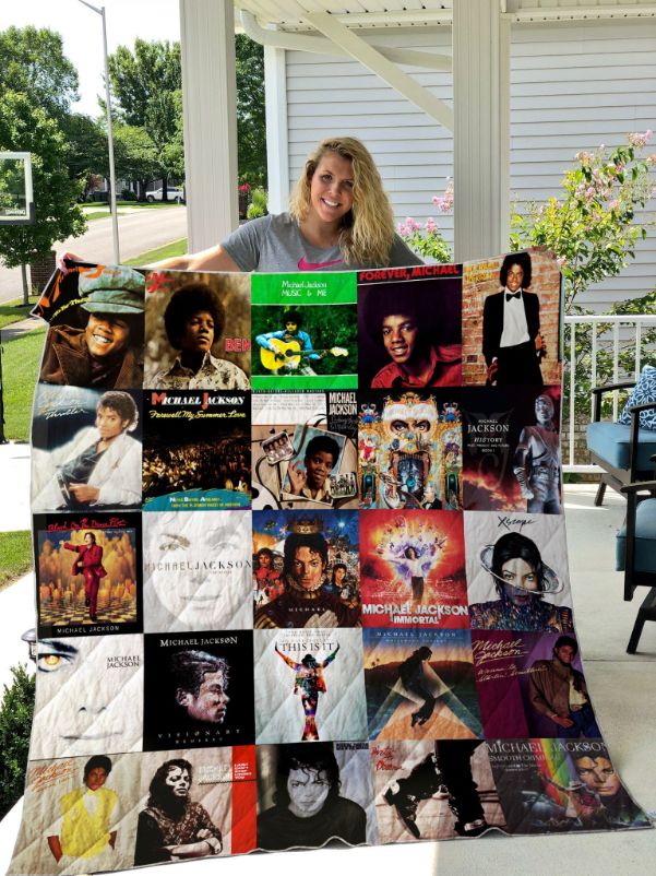 Michael Jackon Style Three Quilt Blanket - The King of Pop for Fans