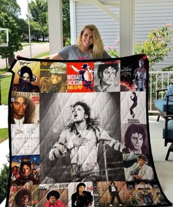Michael Jackson Classic Quilt Blanket - Cozy Throw for all Fans