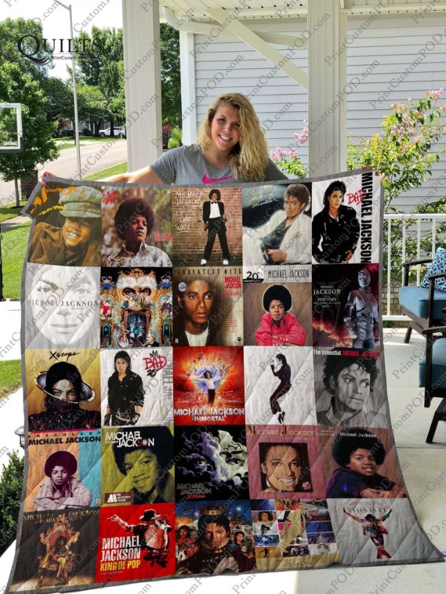 Michael Jackson Moonwalk Quilt Blanket - Soft and Snuggly