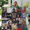 Michael Jackson's Album Art on this Quilt Blanket - Perfect for Fans