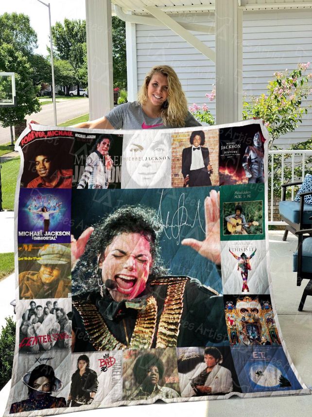 Michael Jackson's Legacy Quilt Blanket for Fans - Warm and Comfy