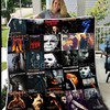Michael Myers Halloween Horror Quilt Blanket featuring the Iconic Character